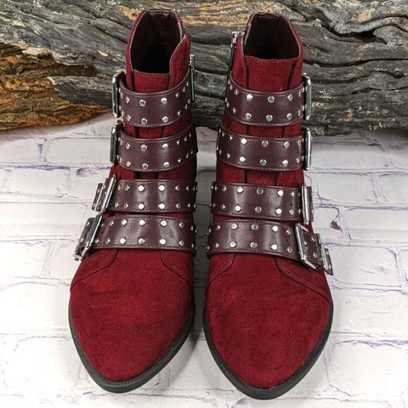 Circus by Sam Edelman Hutton Buckle Ankle Boots - Picture 2 of 8